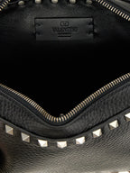 Valentino Garavani Black Calfskin Crossbody Bag