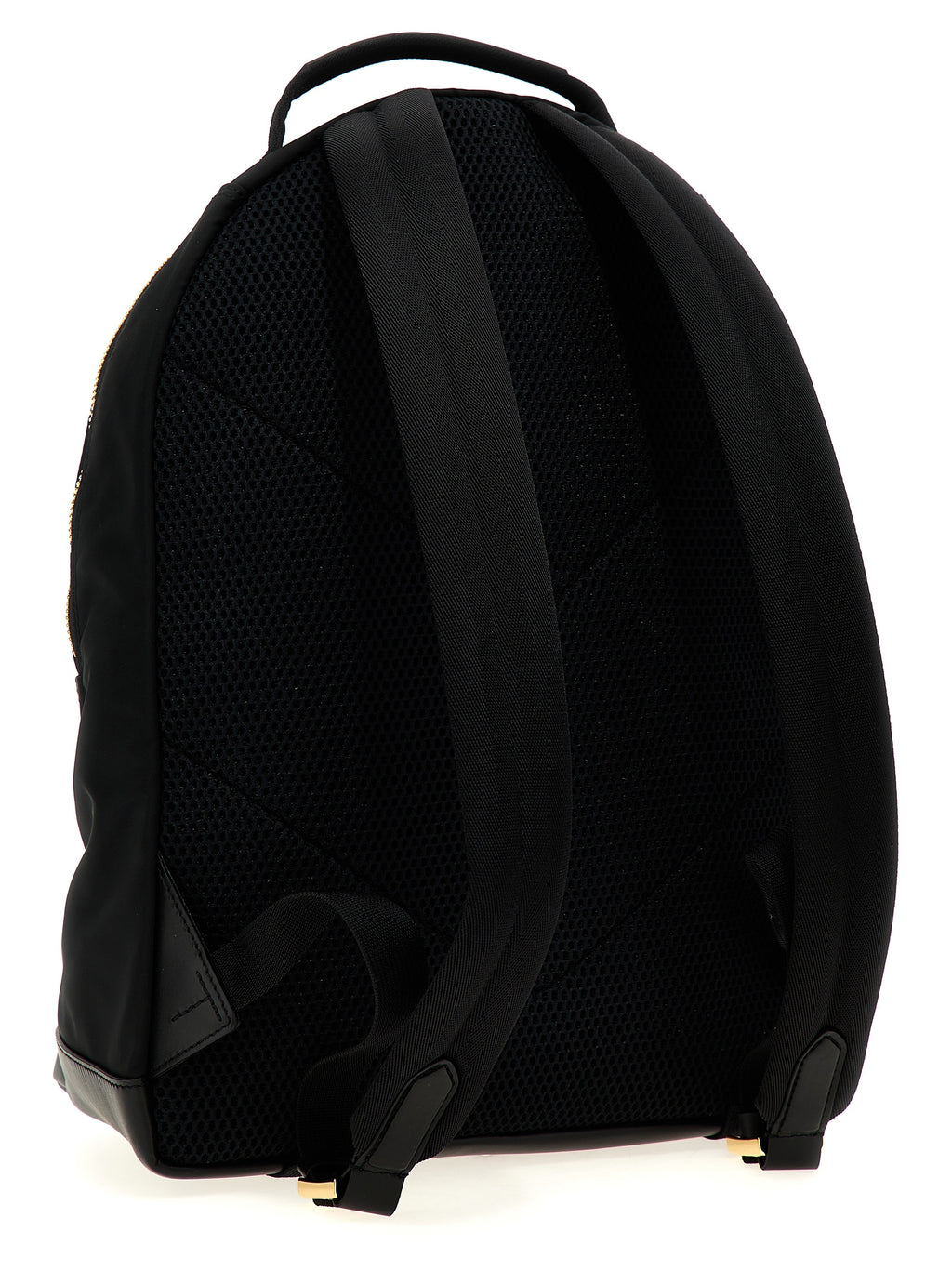 Tom Ford Black Polyester Backpack