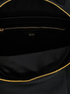 Tom Ford Black Polyester Backpack