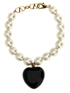Valentino Garavani Black Brass Bracelet
