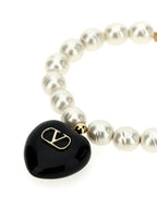 Valentino Garavani Black Brass Bracelet