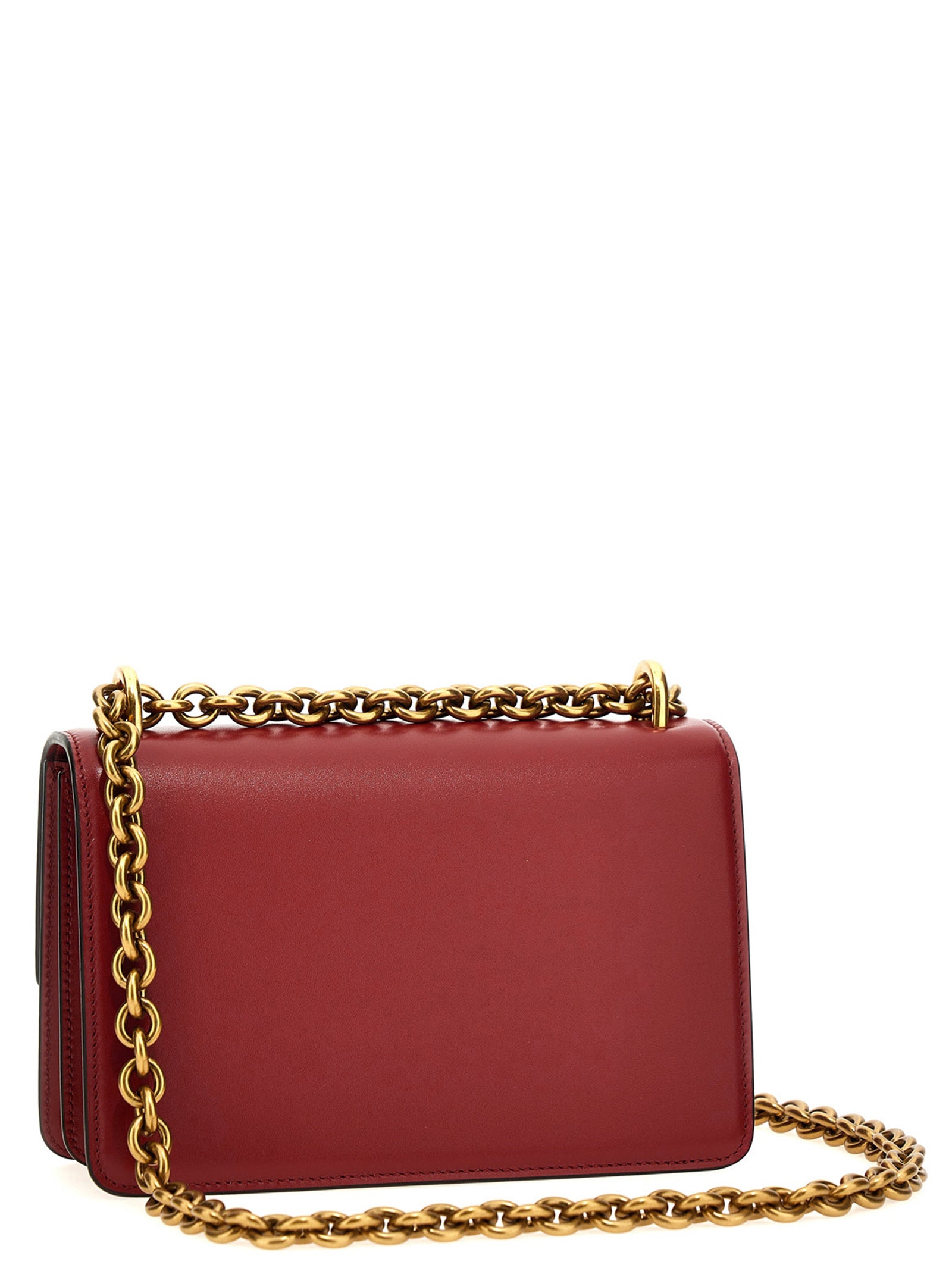 Valentino Garavani Red Calfskin Shoulder Bag
