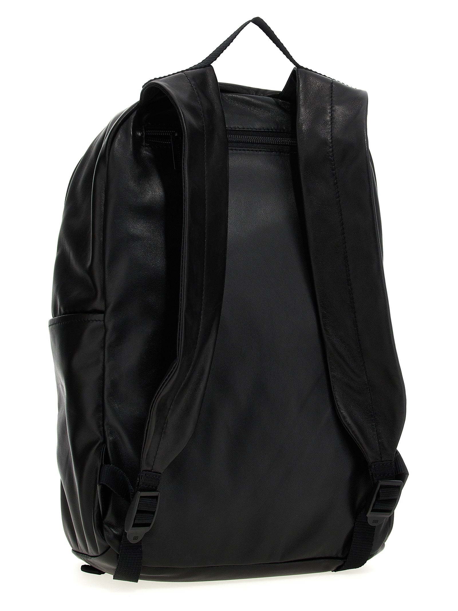 Balenciaga Bicolor Lamb Leather Backpack