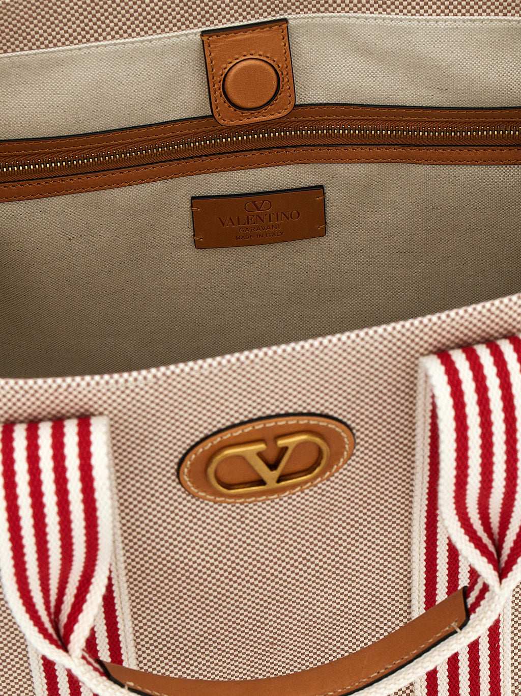 Valentino Garavani Multicolor Cotton Handbag