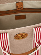 Valentino Garavani Multicolor Cotton Handbag