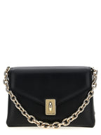 Furla Black Leather Shoulder Bag