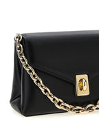 Furla Black Leather Shoulder Bag