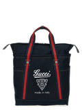 Gucci Blue Cotton Tote Bag