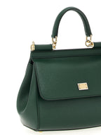 Dolce & Gabbana Bicolor Calfskin Handbag