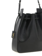 Saint Laurent Bicolor Calfskin Crossbody Bag