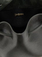 Saint Laurent Bicolor Calfskin Crossbody Bag