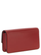 Valentino Garavani Red Calfskin Clutch Bag