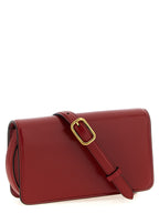 Valentino Garavani Red Calfskin Clutch Bag