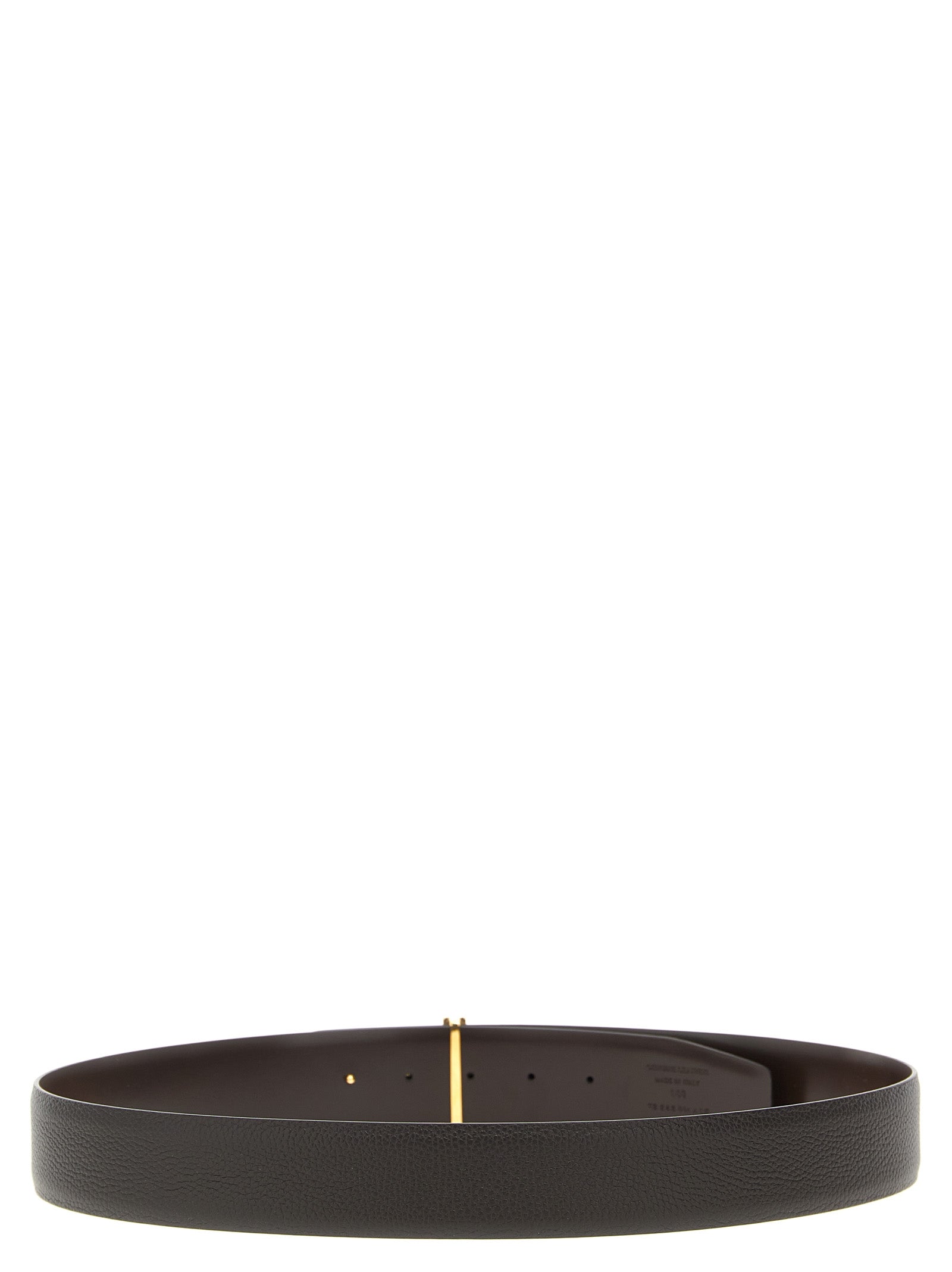 Tom Ford Brown Calfskin Belt