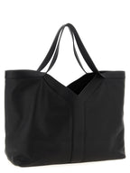 Saint Laurent Black Calfskin Tote Bag
