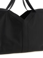 Saint Laurent Black Calfskin Tote Bag