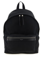 Saint Laurent Black Polyamide Backpack
