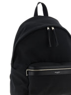 Saint Laurent Black Polyamide Backpack