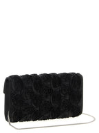 Roger Vivier Black Viscose Clutch Bag