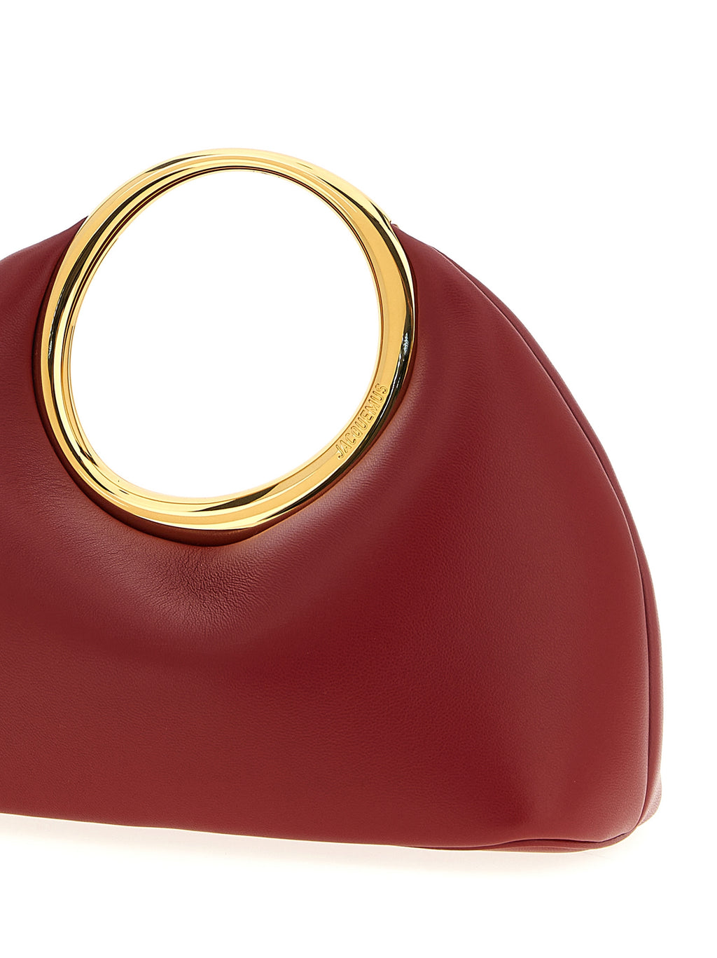 Jacquemus Red Lamb Leather Handbag