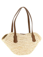 Dolce & Gabbana Beige Cork Shoulder Bag