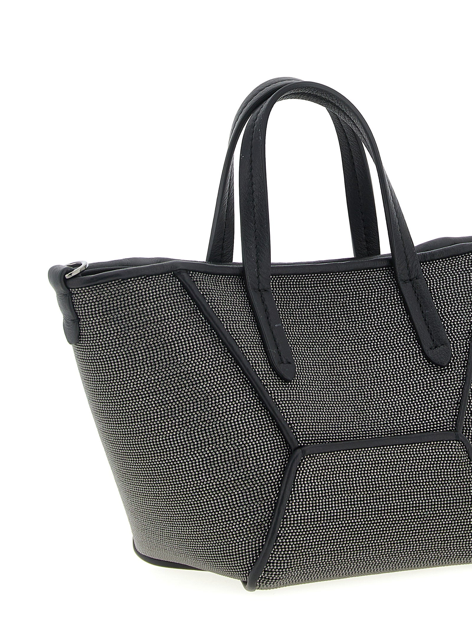 Brunello Cucinelli Black Brass Handbag