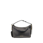 Marc Jacobs Black Calf Leather Bos Taurus Shoulder Bag
