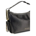 Marc Jacobs Black Calf Leather Bos Taurus Shoulder Bag