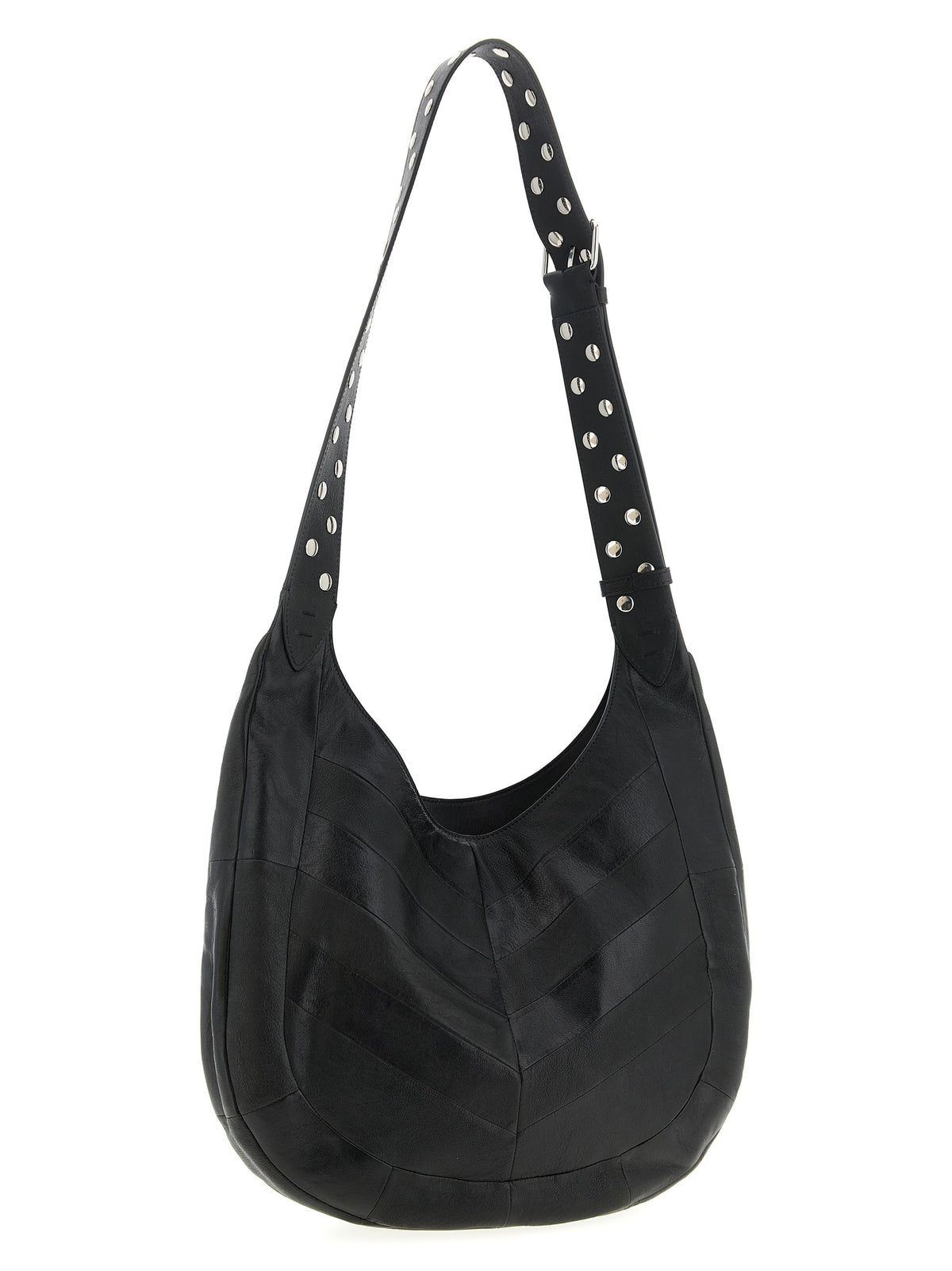 Valentino Garavani Black Lamb Leather Shoulder Bag