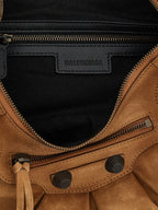 Balenciaga Brown Calfskin Shoulder Bag