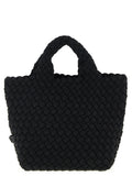 NAGHEDI Black Neoprene Tote Bag