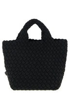 NAGHEDI Black Neoprene Tote Bag