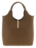 Tod's Brown Calfskin Handbag