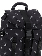 Ganni Black Polyester Backpack