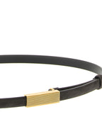 Khaite Brown Calfskin Regular Belt