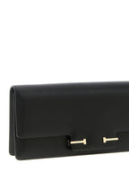 Tom Ford Black Goatskin Shoulder Bag