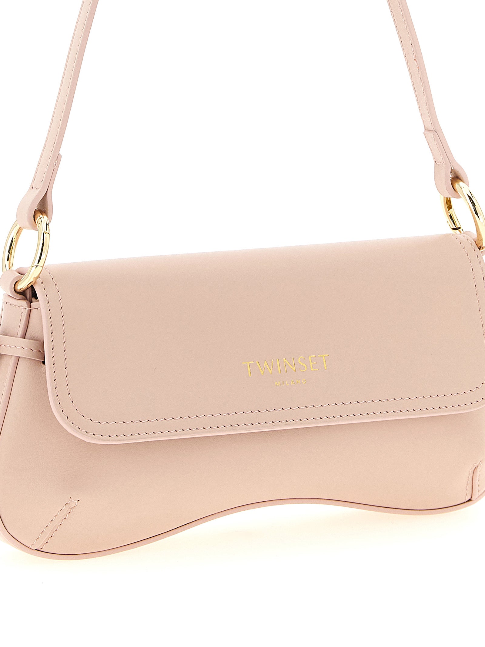 Twinset Multicolor Leather Shoulder Bag
