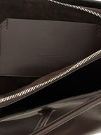 The Attico Brown Calfskin Shoulder Bag