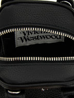 Vivienne Westwood Black Polyethylene Handbag