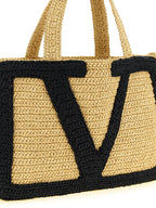 Valentino Garavani Black Viscose Tote Bag