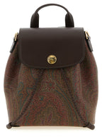 Etro Multicolor Cotton Backpack