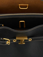 Tod's Black Calfskin Handbag
