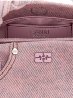 Ganni Multicolor Organic Cotton Handbag