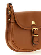 Valentino Garavani Brown Calfskin Shoulder Bag