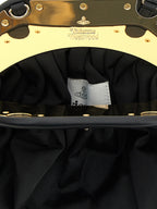 Vivienne Westwood Black Viscose Clutch Bag