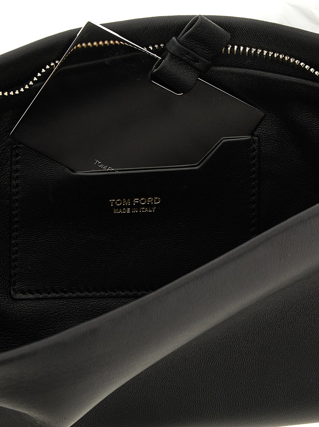 Tom Ford Black Lambskin Clutch Bag