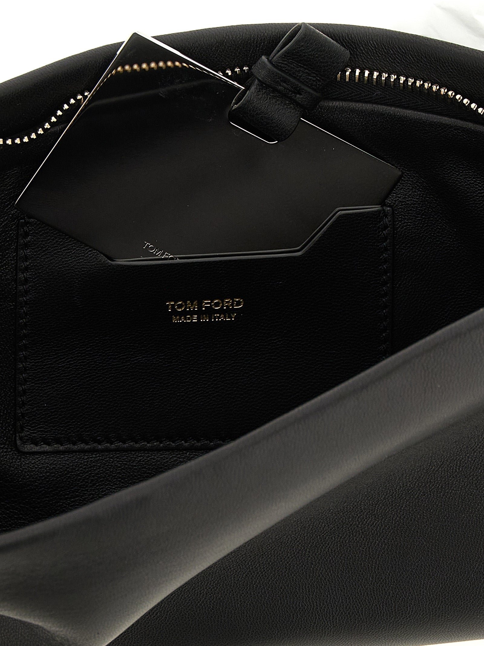 Tom Ford Black Lambskin Clutch Bag