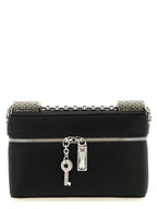 Dolce & Gabbana Black Viscose Crossbody Bag