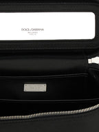 Dolce & Gabbana Black Viscose Crossbody Bag