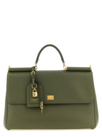 Dolce & Gabbana Bicolor Calfskin Handbag